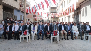 Eyyübiye'de bir mahalle daha doğalgaza kavuştu!