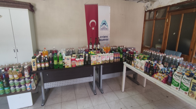 Eyyübiye'de Zabıta Ekipleri Tarihi Geçmiş Ürünlere El Koydu