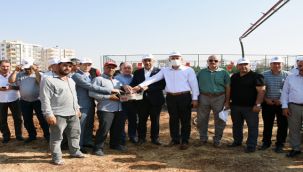 Hilvan'da İkinci Mini Gençlik Merkezi'nin Temeli Atıldı