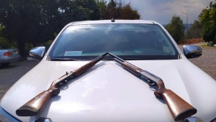 Karaköprü'de kaçak avcı yakalandı