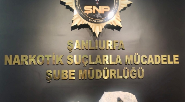 Şanlıurfa'da uyuşturucu operasyonu, 3 tutuklama