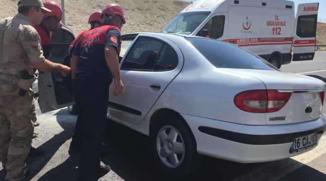 Urfa"da trafik kazası, 5 yaralı