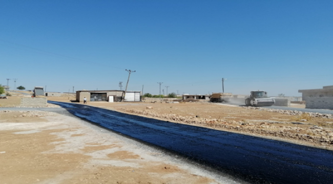 Viranşehir'de asfalt çalışmaları aralıksız sürüyor