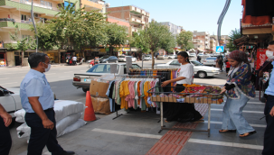 Zabıta Ekiplerinden Kaldırım İşgali Denetimi