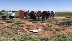 Akçakale yolunda feci kaza: 4 yaralı