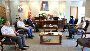 Anavatan İl Başkanı Aslan'dan iki odaya  Ziyaret