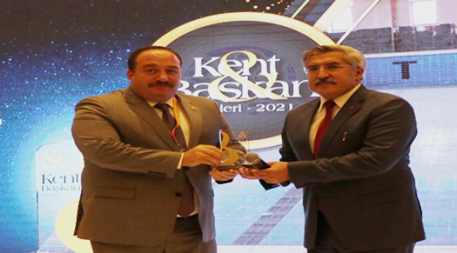 Başkan Ekinci'ye bir ödül daha!