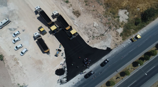 Buluntu Hoca bulvarı tek şerit olarak trafiğe açıldı