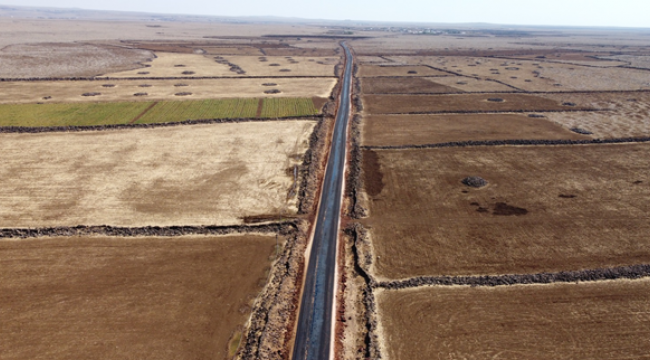 Büyükşehir'den Siverek Kırsalında Sathi Asfalt Atağı