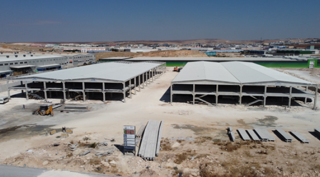 Büyükşehir'in Yapımını Sürdürdüğü 6 Adet Fabrika 4500 Kişiye İstihdam Sağlayacak