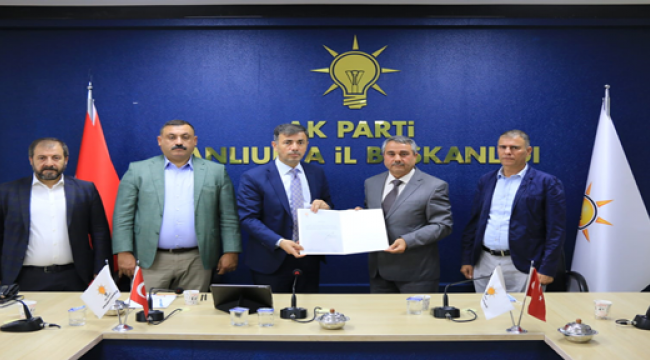 Ceylanpınar'ın Yeni İlçe Başkanı Doğantekin Oldu