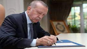 Cumhurbaşkanı imzaladı