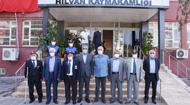 Hilvan'da 19 Eylül Gaziler Günü kutlandı