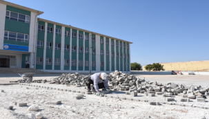 Hilvan'da eğitime destek çalışmaları 