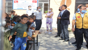 İyilik Derneği Urfa'da 2 Okulu Yeniledi