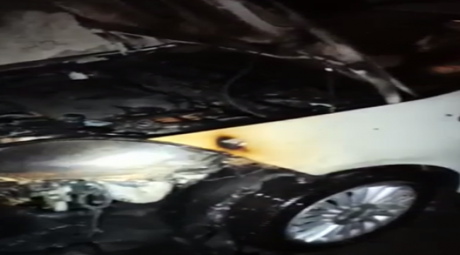 Şanlıurfa'da araçları benzin dökerek yaktılar!