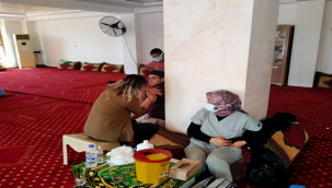 Şanlıurfa'da Camide anonsla aşıya davet ettiler