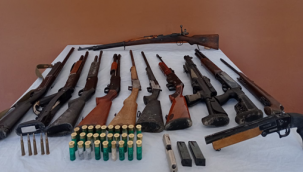 Şanlıurfa'da kaçak silah tamiratını operasyon, 2 gözaltı