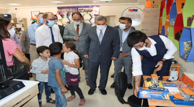 Şanlıurfa'da robotik kodlama atölyesi açıldı