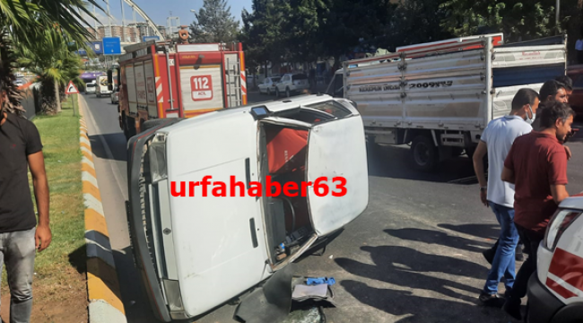 Şanlıurfa'da trafik kazası, 3 yaralı