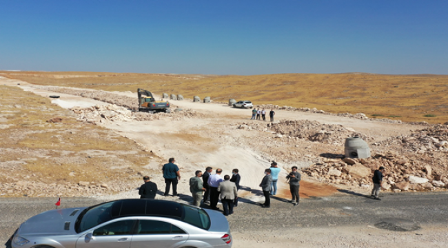 Şanlıurfa Gıda İhtisas OSB'de Altyapı Çalışması Devam Ediyor