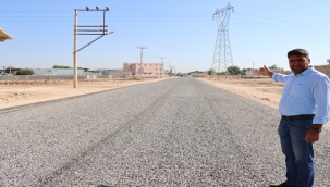 Suruç dinlence mahallesi yolu sathi asfaltla buluştu