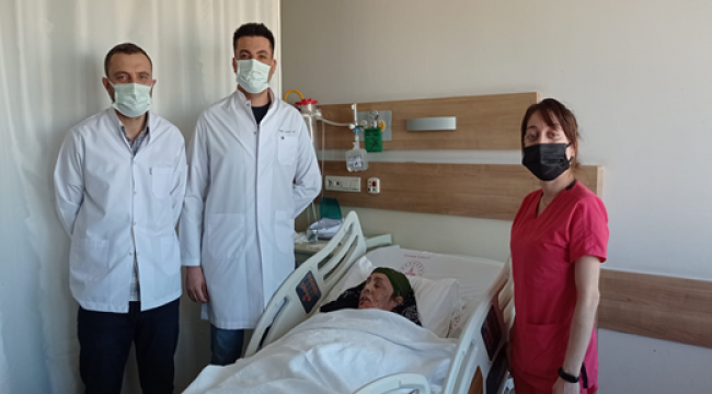 Urfa'daki hasta sağlığına kavuştu