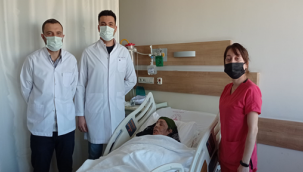 Urfa'daki hasta sağlığına kavuştu