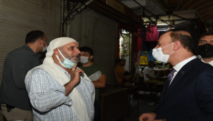 Vali Erin, Tarihi Çarşılarda Halkla Buluştu