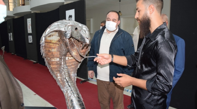 Viranşehir'de 'İlk Heykeltraş' Sergisi