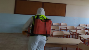 Yeni Eğitim Öğretim Yılı Öncesi Okullar Dezenfekte Edildi