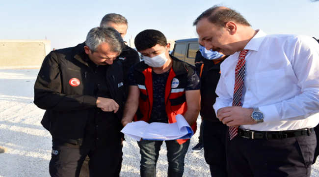 AFAD Başkanı Yunus Sezer, Şanlıurfa'da