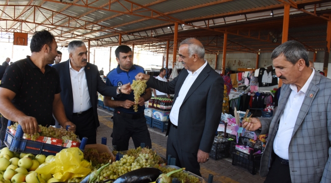 Başkan Bayık'tan esnaf ziyareti