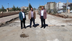 Başkan Ekinci; Söz verdiğimiz gibi üst yapı çalışmalarına başladık