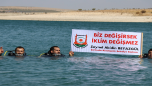 Bin İki Yüz Gönüllü Genç Fırat Havzasında İklim Değişikliğine Dikkat Çekti