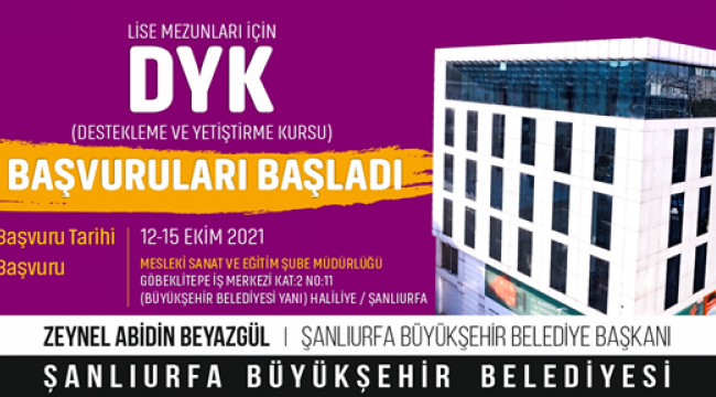 Büyükşehir'den Lise Mezunlarına Destek Kursu