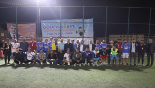 Göbeklitepe Başkanlık Halı Saha Maçı Kupasını Ovabeylispor Kazandı
