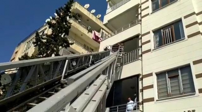 Haliliye'de mahsur kalan çocuklar kurtarıldı