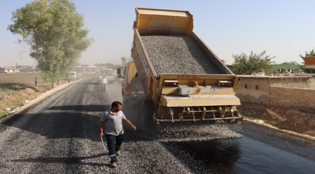 Harran'da Grup Yolları Yenileniyor