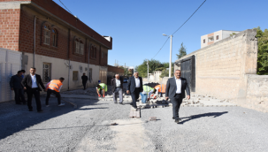 Hilvan'da yollar artık daha güvenli daha modern