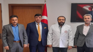 İl başkanı Aslan'dan Kaya'ya ziyareti