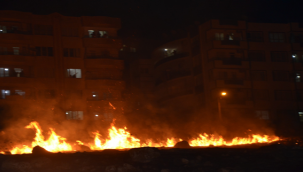 Karaköprü'de korkutan yangın