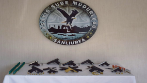 Şanlıurfa'da 9 adrese eş zamanlı operasyon