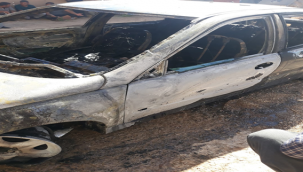 Şanlıurfa'da araç yangını