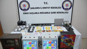 Şanlıurfa'da dev yasa dışı bahis operasyonu!