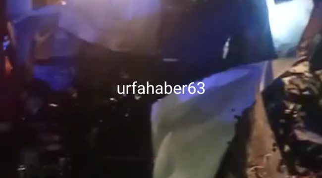 Şanlıurfa'da iki otomobil çarpıştı, 2 ölü