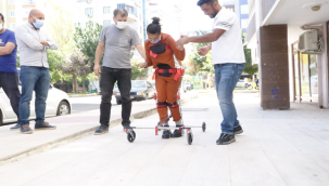 SP Hastası Ayşe, Adım Atmanın Mutluluğunu Yaşadı