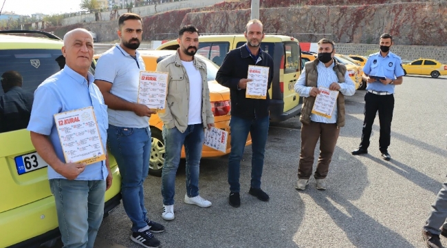 Taksi Sürücülerine 12 Kural Anlatıldı