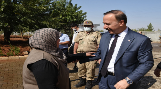 Vali Erin, Bozova, Siverek ve Viranşehir'de 