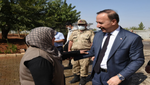 Vali Erin, Bozova, Siverek ve Viranşehir'de 